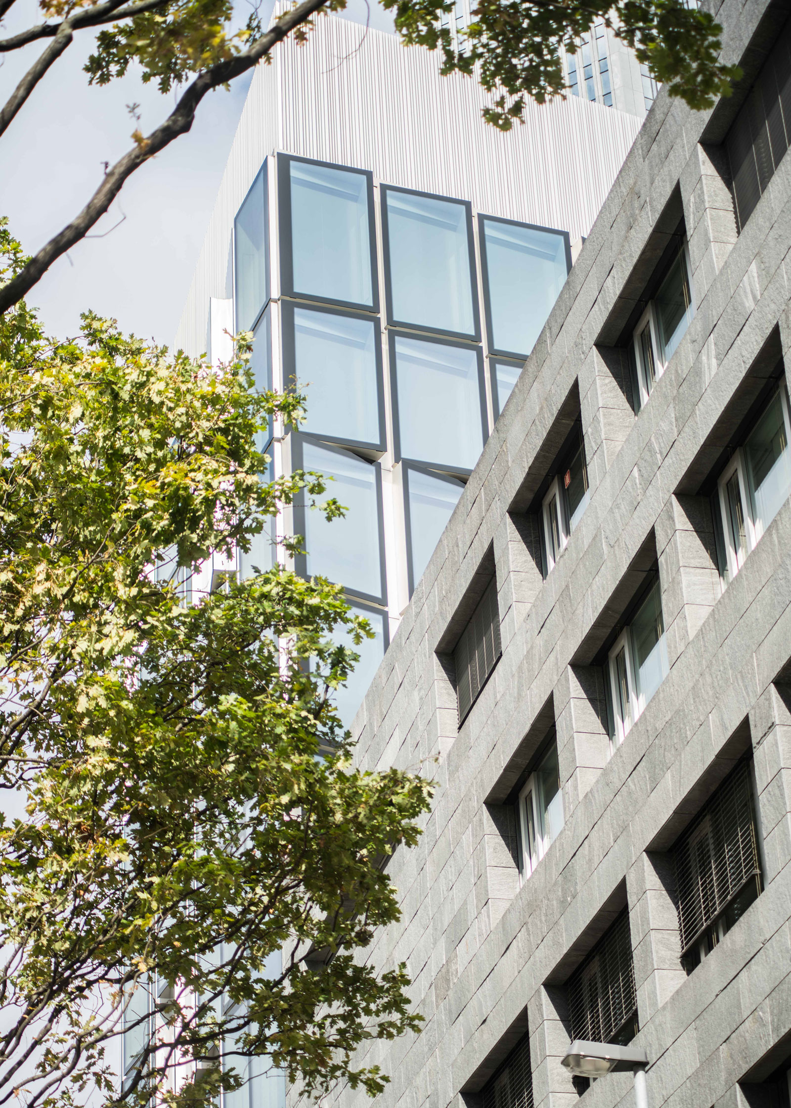 Modernes Bürogebäude StB Klosa Frankfurt